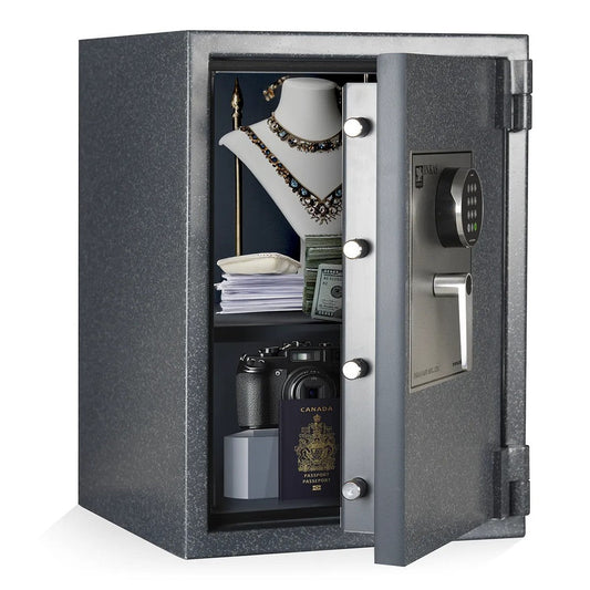 INKAS Triton RSC-Rated Residential Burglary Safe with 1-Hour Fire Protection - Grey