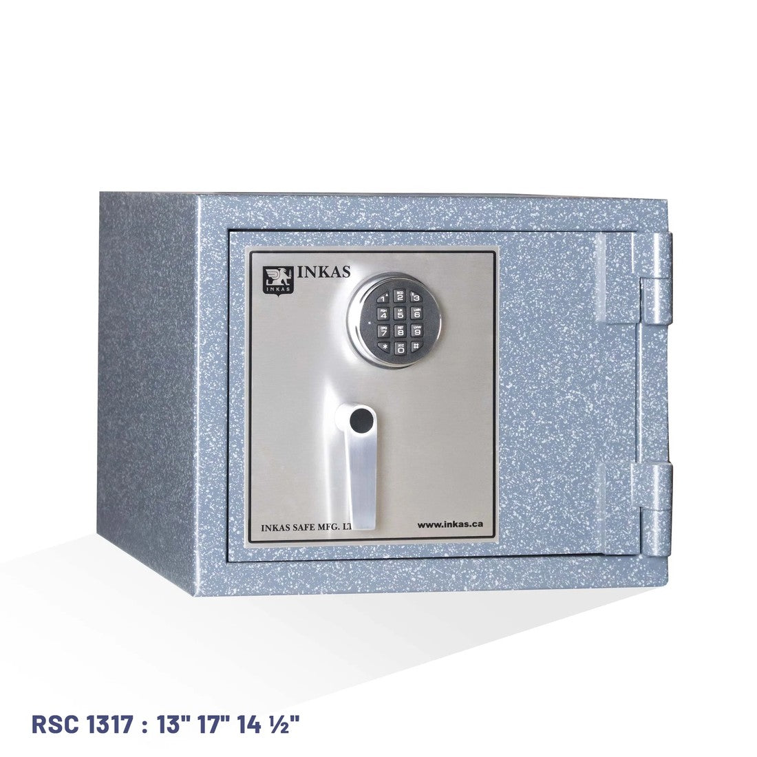 INKAS Triton RSC-Rated Residential Burglary Safe with 1-Hour Fire Protection - Grey