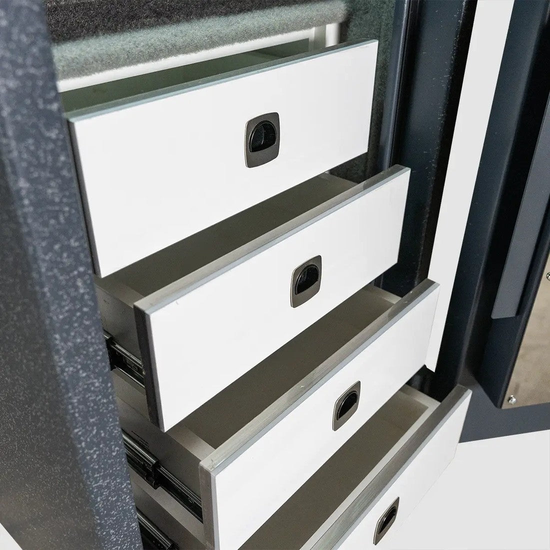 INKAS Triton RSC-Rated Residential Burglary Safe with 1-Hour Fire Protection - Grey