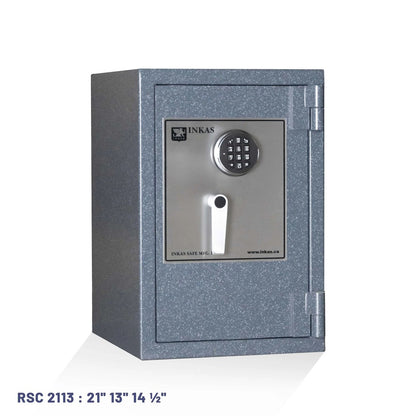 INKAS Triton RSC-Rated Residential Burglary Safe with 1-Hour Fire Protection - Grey