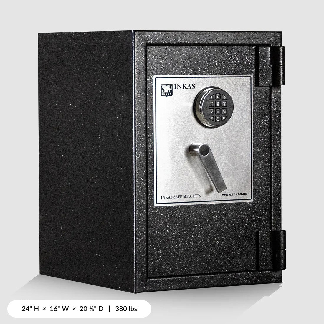 INKAS Triton RSC-Rated Residential Burglary Safe with 1-Hour Fire Protection - Grey