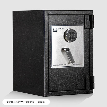 INKAS Triton RSC-Rated Residential Burglary Safe with 1-Hour Fire Protection - Grey