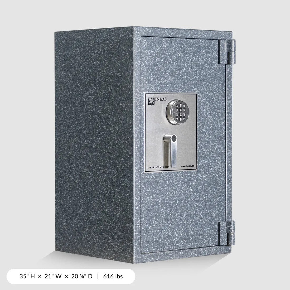 INKAS Triton RSC-Rated Residential Burglary Safe with 1-Hour Fire Protection - Grey