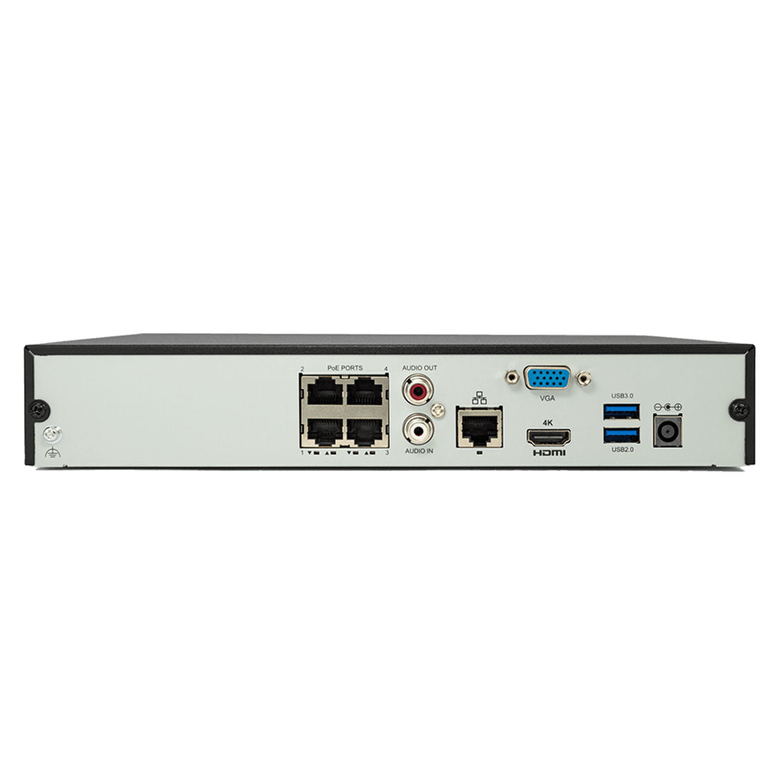 Cymbol 4Channel IP Camera Kit With 4 x 4MP White Turret Cameras and 4Channel 1TB NVR