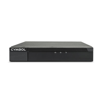 Cymbol 4Channel IP Camera Kit With 4 x 4MP White Turret Cameras and 4Channel 1TB NVR
