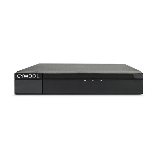 Cymbol 4Channel IP Camera Kit With 4 x 4MP White Turret Cameras and 4Channel 1TB NVR
