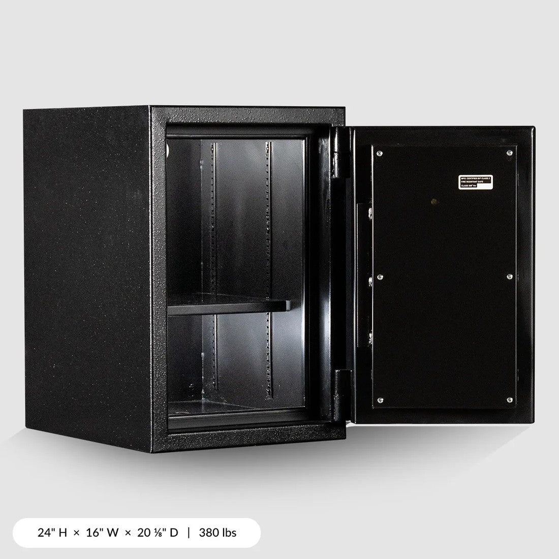 INKAS Triton RSC-Rated Residential Burglary Safe with 1-Hour Fire Protection - Grey