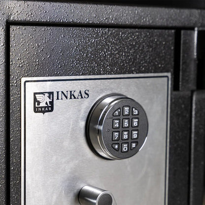 INKAS Triton RSC-Rated Residential Burglary Safe with 1-Hour Fire Protection - Grey