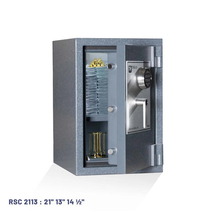 INKAS Triton RSC-Rated Residential Burglary Safe with 1-Hour Fire Protection - Grey