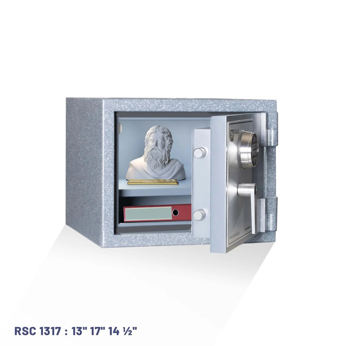 INKAS Triton RSC-Rated Residential Burglary Safe with 1-Hour Fire Protection - Grey