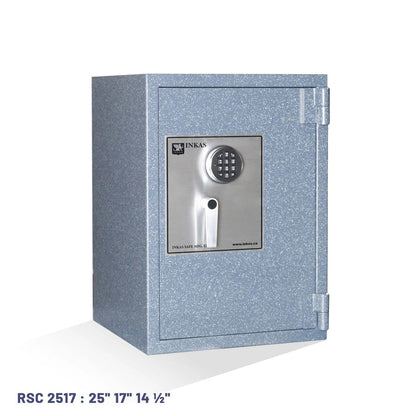 INKAS Triton RSC-Rated Residential Burglary Safe with 1-Hour Fire Protection - Grey