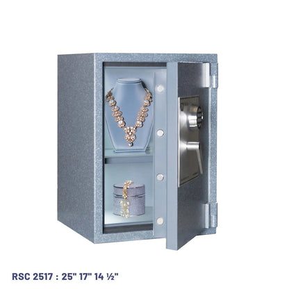 INKAS Triton RSC-Rated Residential Burglary Safe with 1-Hour Fire Protection - Grey