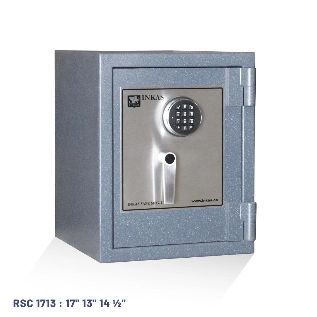 INKAS Triton RSC-Rated Residential Burglary Safe with 1-Hour Fire Protection - Grey